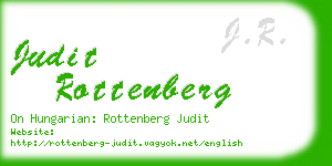 judit rottenberg business card